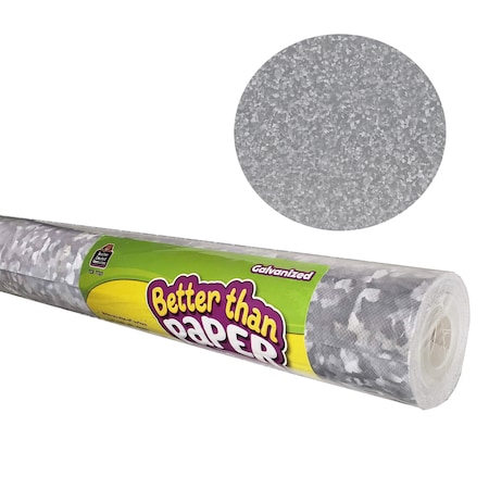 Better Than Paper® Bulletin Roll, 4x12ft, Galvanized Metal, PK4